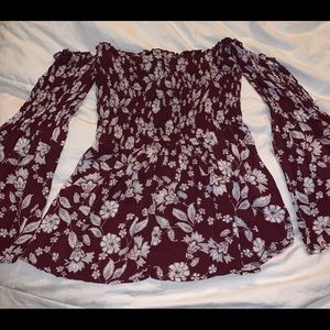 Charlotte Russe off the shoulder top